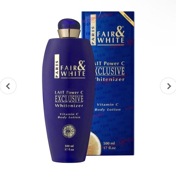 Fair & White Paris Lait Power C Exclusive Whitenizer Vitamin C Body Lotion. New! - Picture 1 of 16
